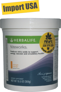 HERBALIFE Niteworks 300g - pomarancz-mango smak